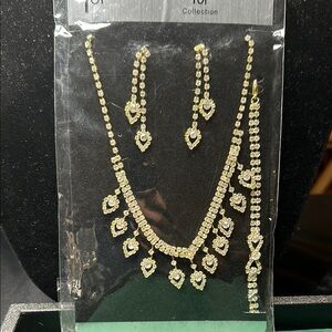 3 piece Elegant Gold Jewelry Set